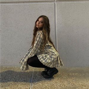 Lioness button-down shirt dress